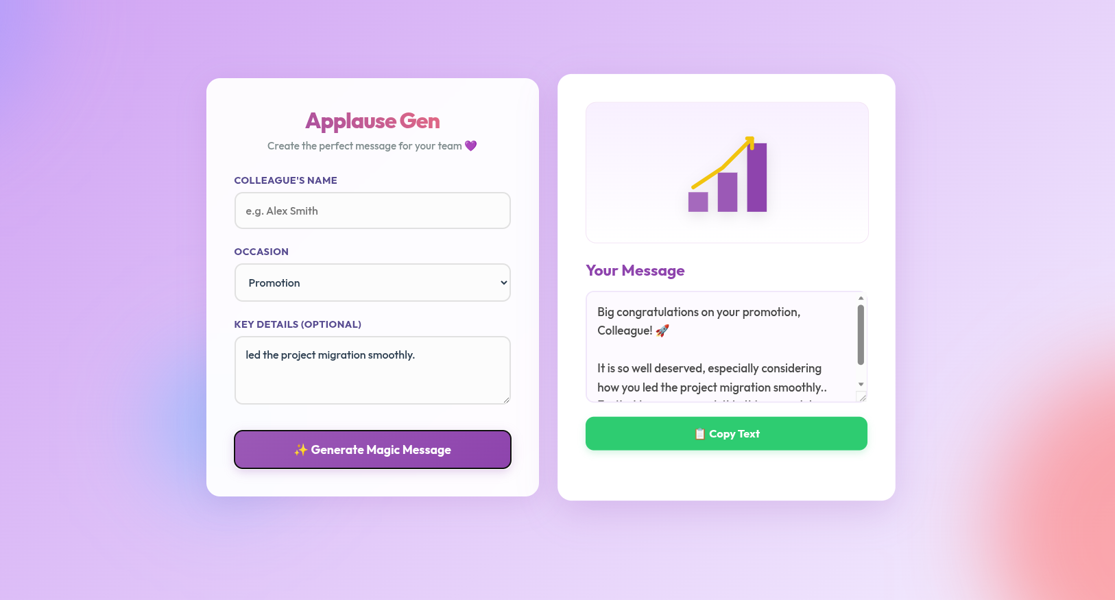 Step 3: Final Polished UI with Purple Theme and Custom Fonts